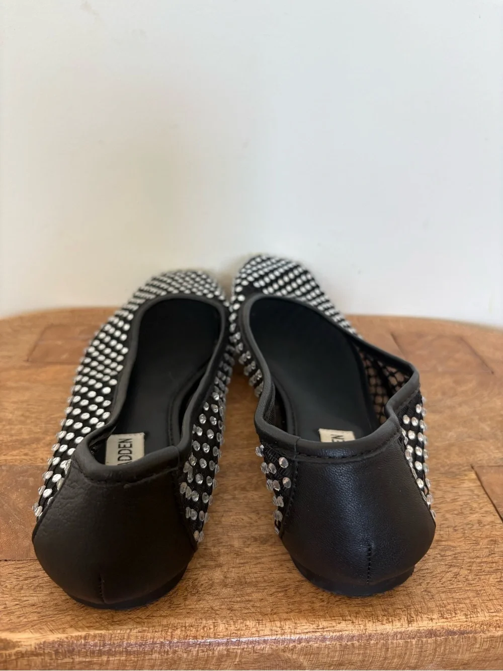 Steve Madden Auden Rhinestone Ballet Flats Size 5.5